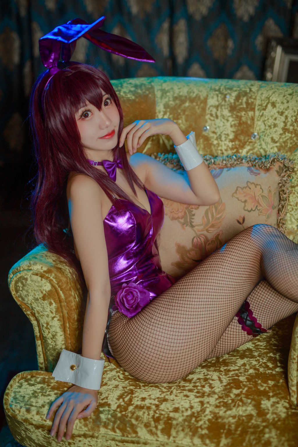 Watch sexy Coser@黑川 Vol.009: 斯卡哈 photos