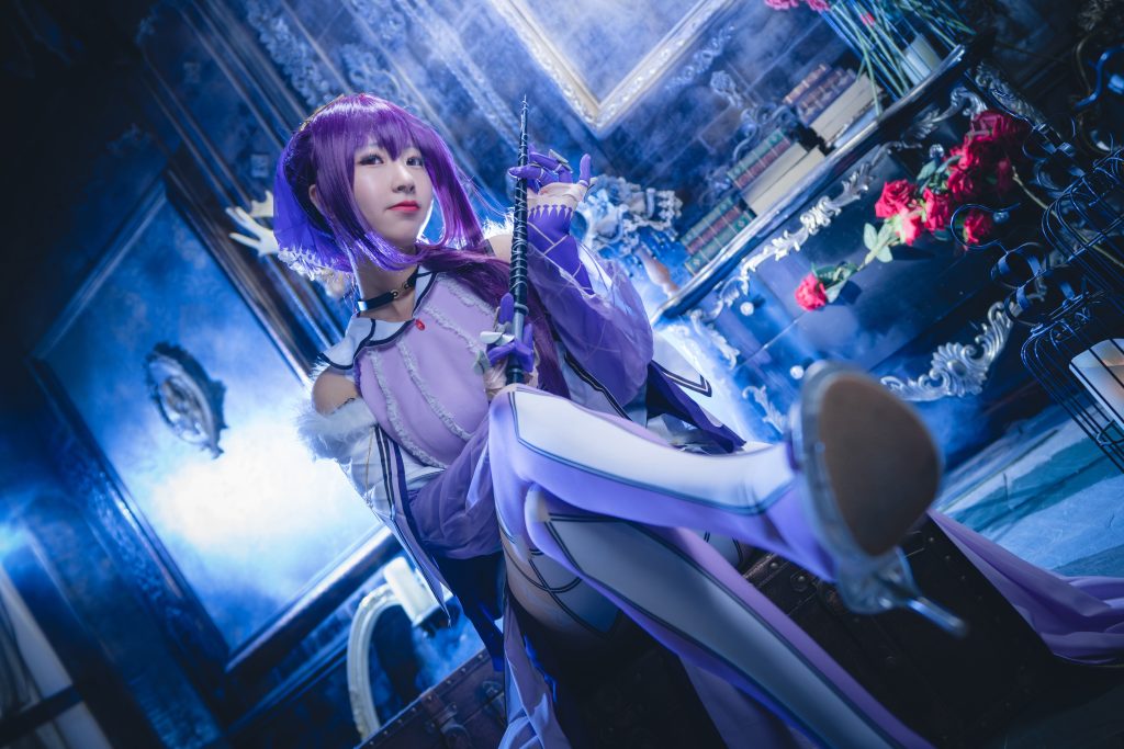 Watch sexy Coser@黑川 Vol.030: 斯卡蒂 photos