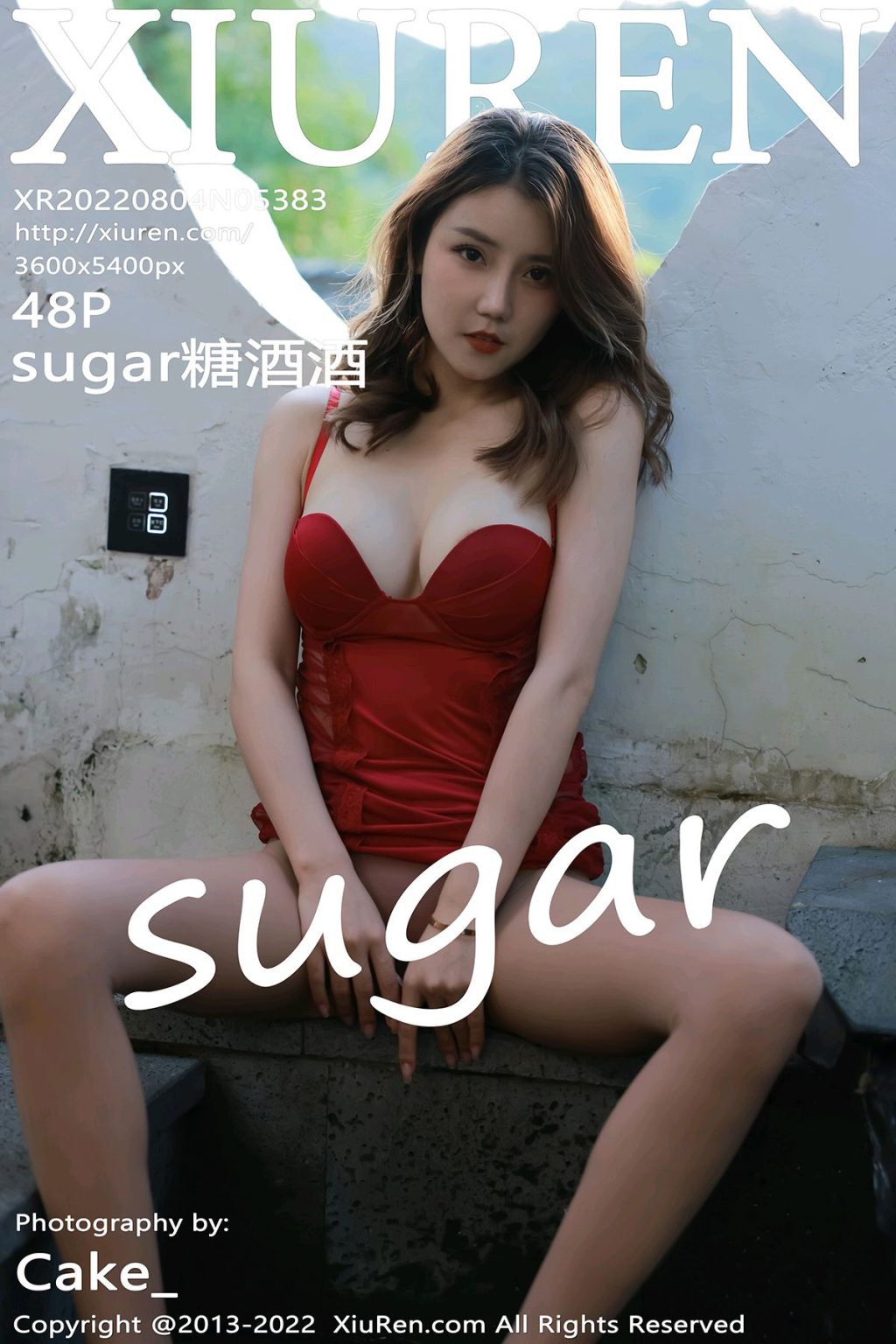 Watch sexy XIUREN No.5383: Sugar糖酒酒 photos