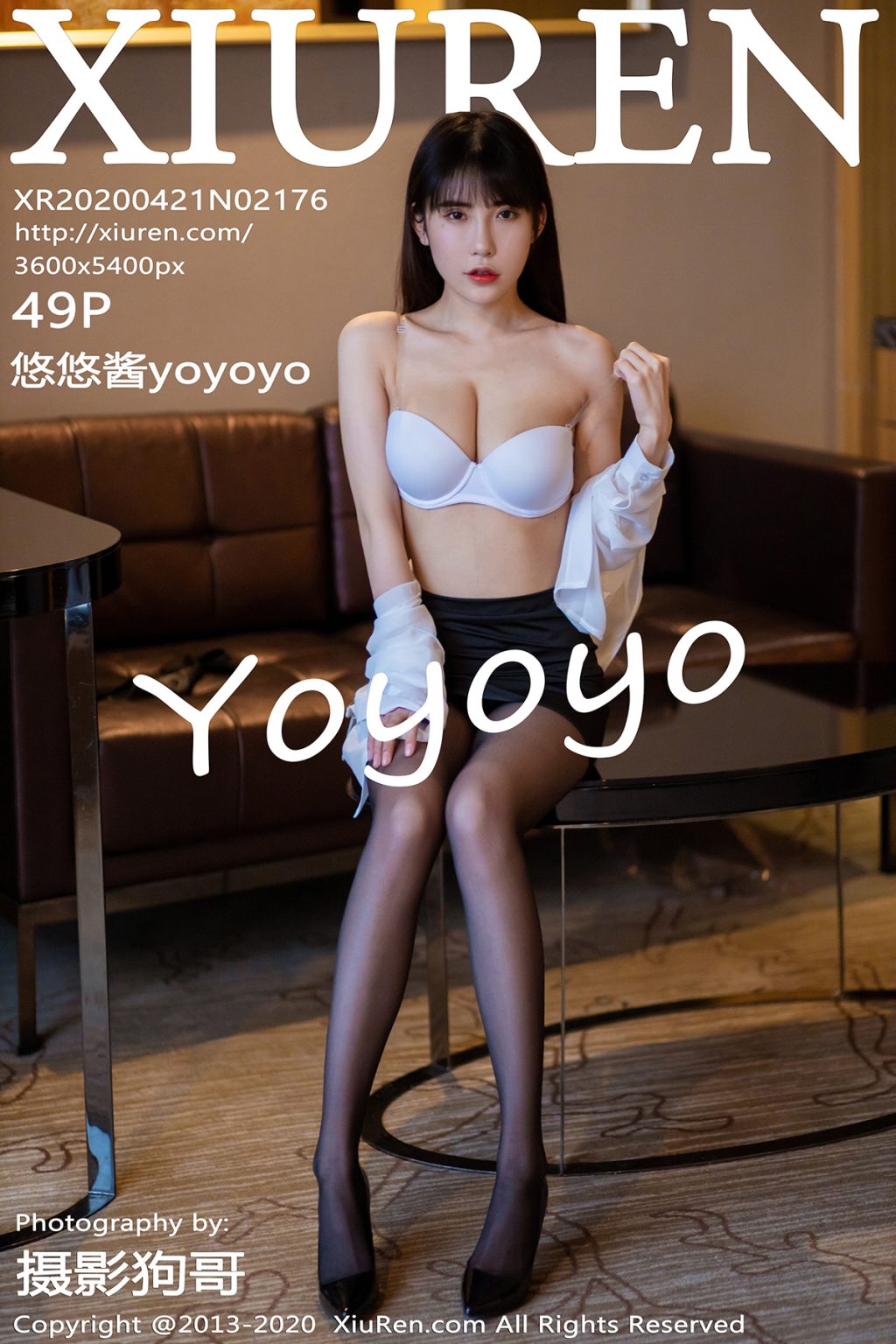 Watch sexy XIUREN No.2176: 悠悠酱yoyoyo photos