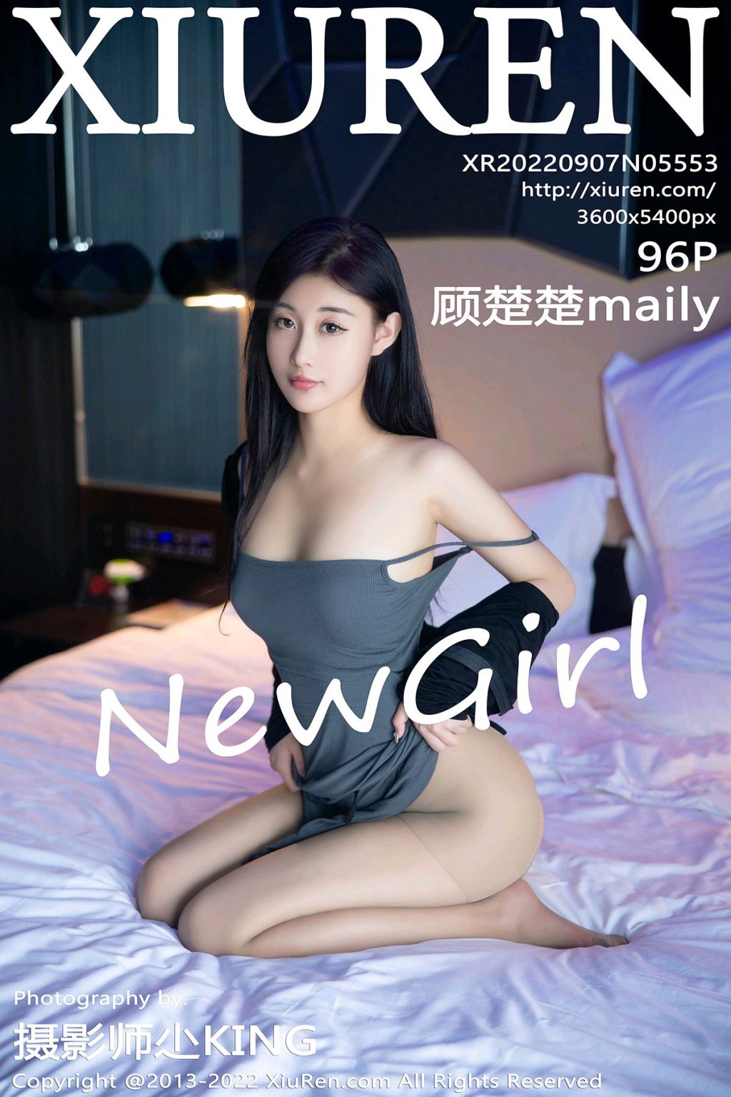 Watch sexy XIUREN No.5553: 顾楚楚Maily photos