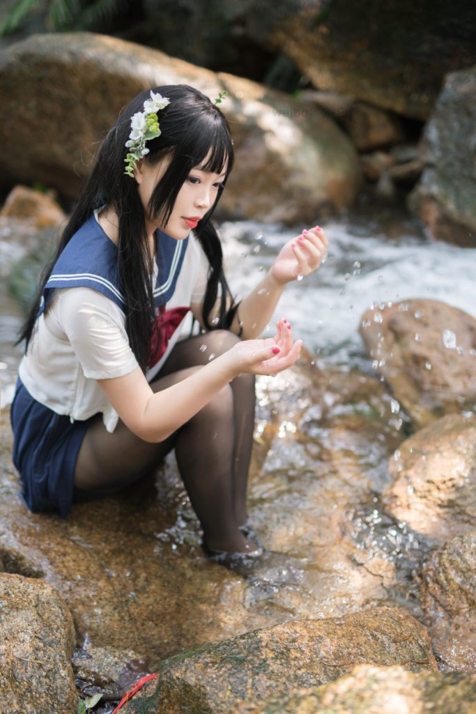 Coser@白烨 Vol.013: 湿身JK水下版