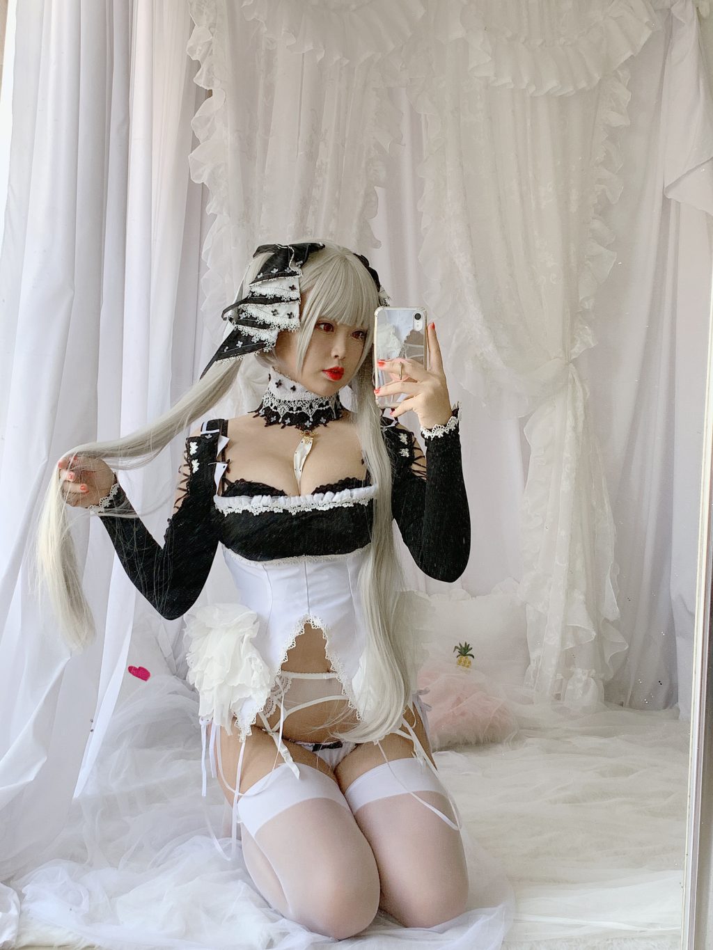 Watch sexy Coser@白烨 Vol.022: 可畏 photos