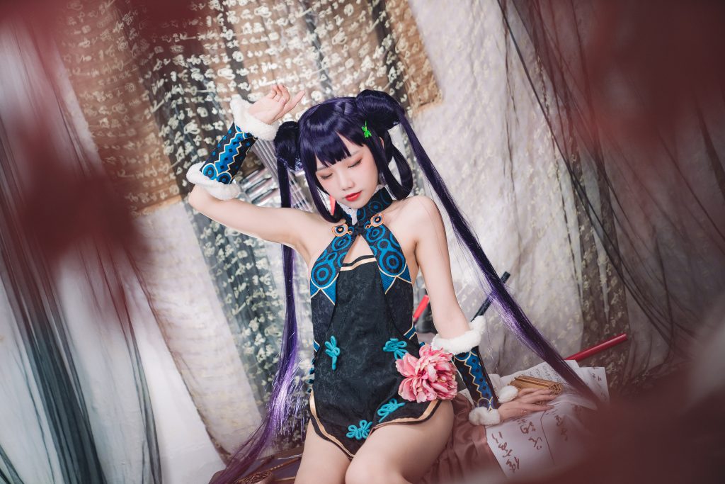 Watch sexy Coser@果咩酱w Vol.009: 杨贵妃 photos