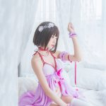 Coser@桜桃喵 Vol.034: 加藤惠 紫色小睡裙