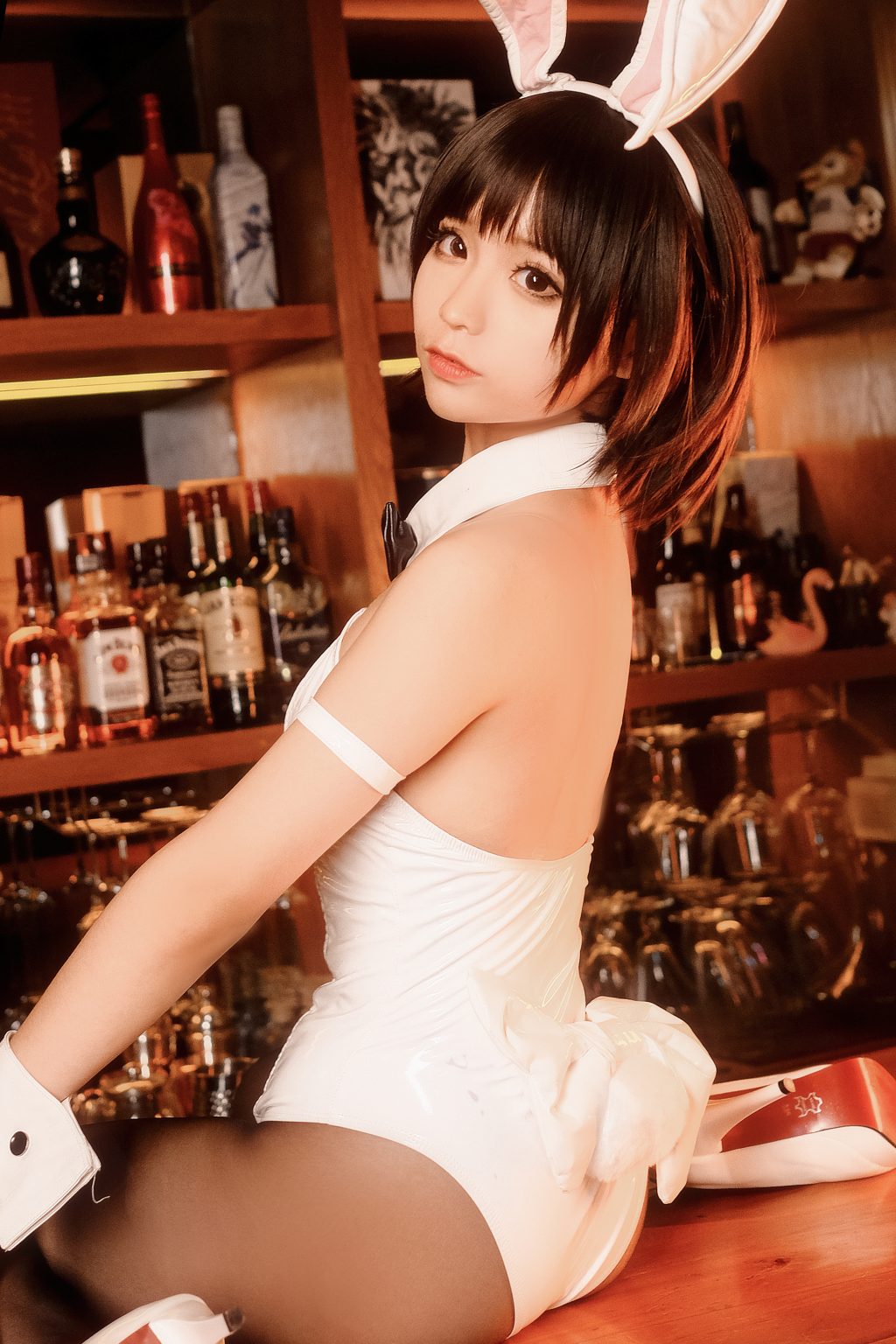 Watch sexy Coser@蠢沫沫 (chunmomo) Vol.019: 加藤惠兔女郎 photos