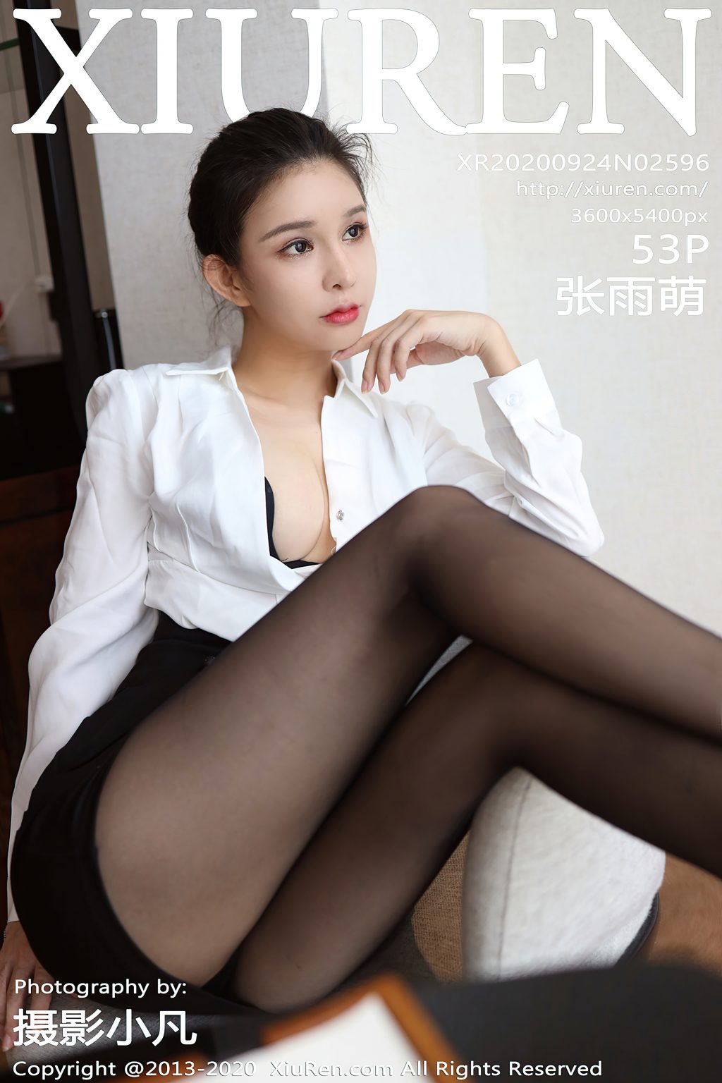 Watch sexy XIUREN No.2596: Zhang Yu Meng (张雨萌) photos