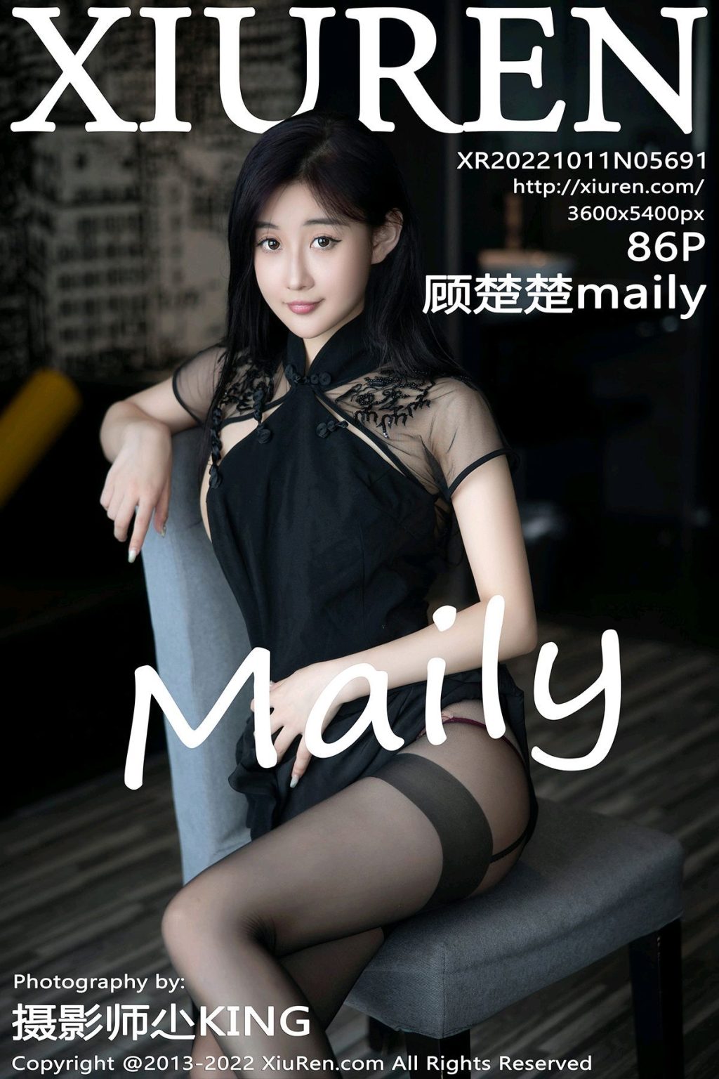 Watch sexy XIUREN No.5691: 顾楚楚Maily photos