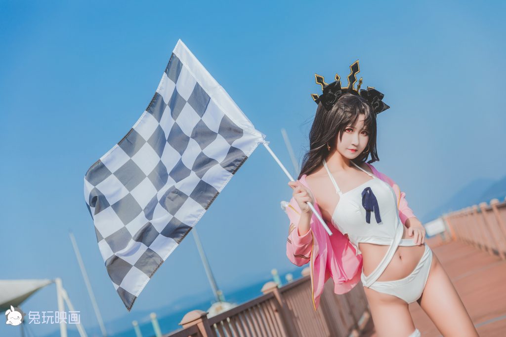 Watch sexy Coser@三度_69 Vol.011: 泳装凛 photos