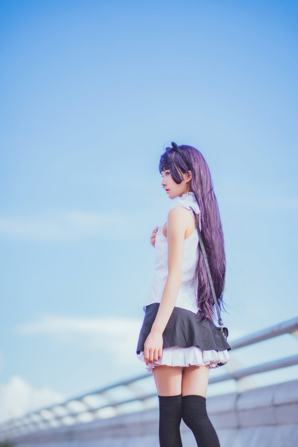 Watch sexy Coser@桜桃喵 Vol.055: 五更琉璃 photos