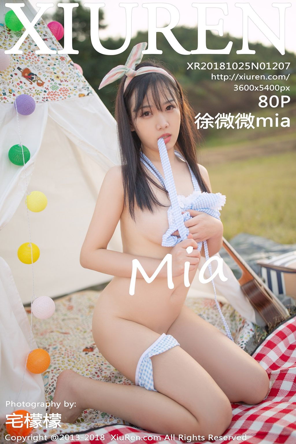 Watch sexy XIUREN No.1207: Người mẫu 徐微微mia photos