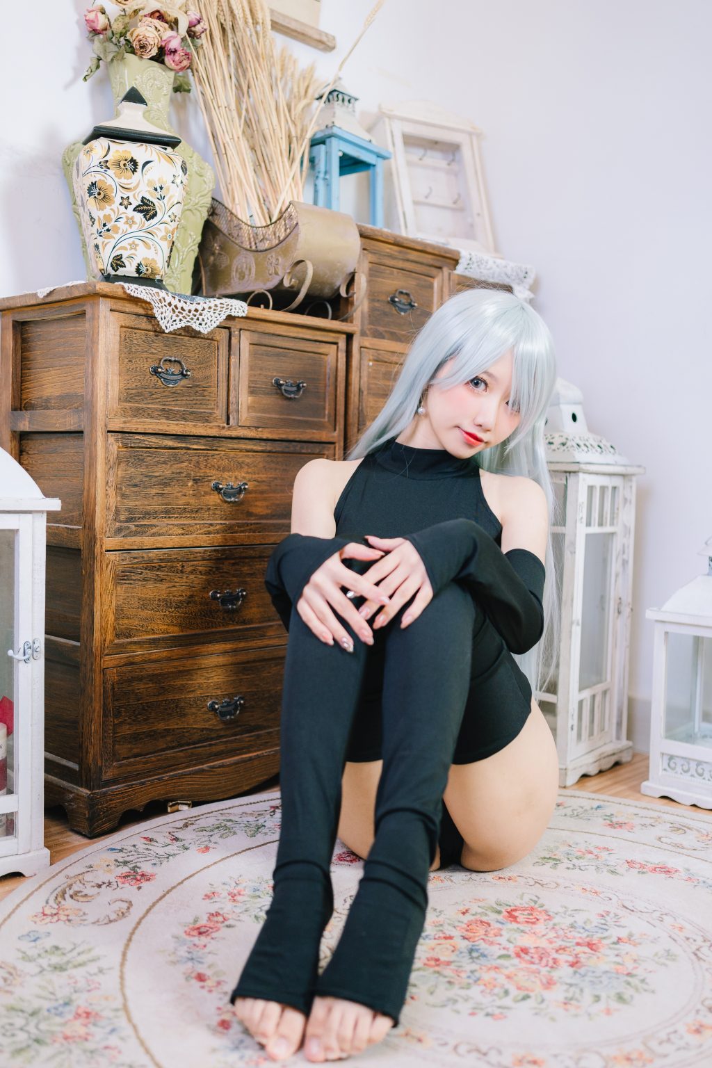 Watch sexy Coser@果咩酱w Vol.042 photos