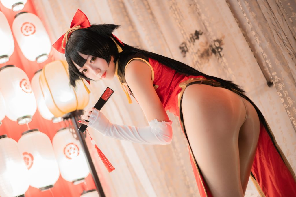 Watch sexy Coser@Money冷冷 No.001: 高雄旗袍 photos