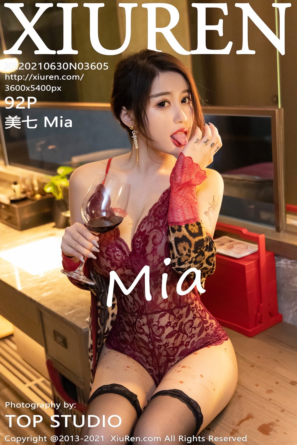 Watch sexy XIUREN No.3605: 美七Mia photos