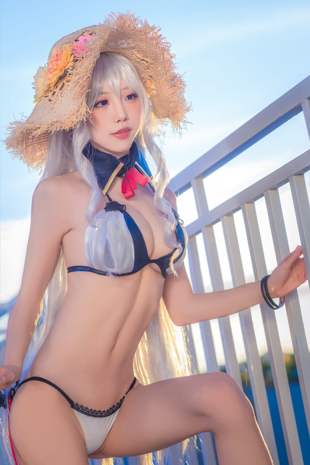 Watch sexy Coser@水淼Aqua Vol.069: 阿尔及利亚 photos