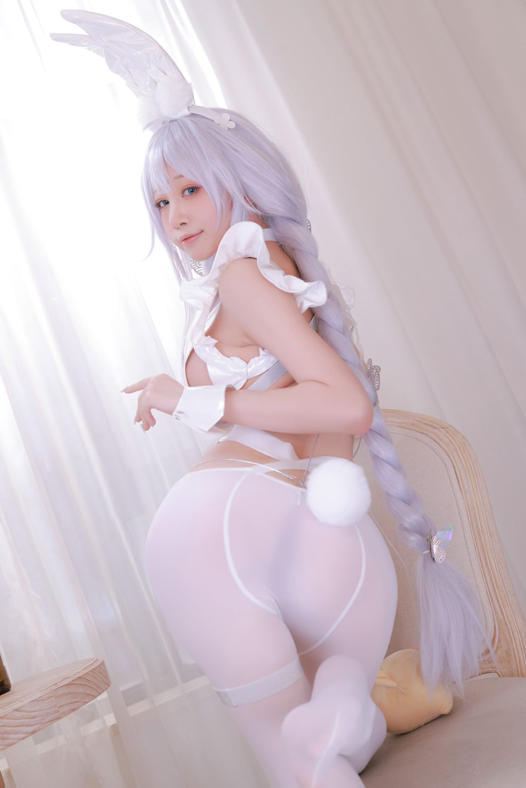 Watch sexy Coser@水淼aqua Vol.103: 恶毒 photos