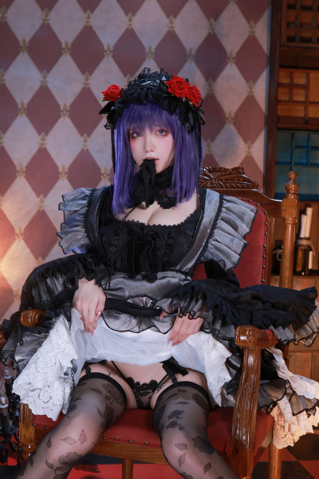 Watch sexy Coser@水淼aqua Vol.118: 黑江雫 photos