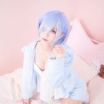 Coser@神楽坂真冬 Vol.005: 蕾姆 Milk by blue