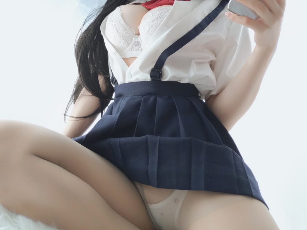 Watch sexy Coser@小仓千代w No.004: 告白常识 photos