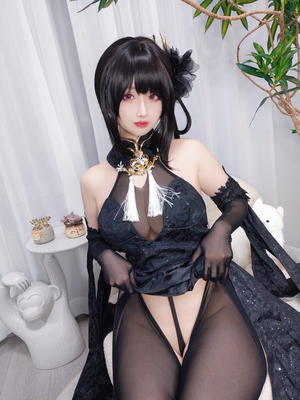 Watch sexy Coser@rioko凉凉子 Vol.094: 镇海 自拍 photos