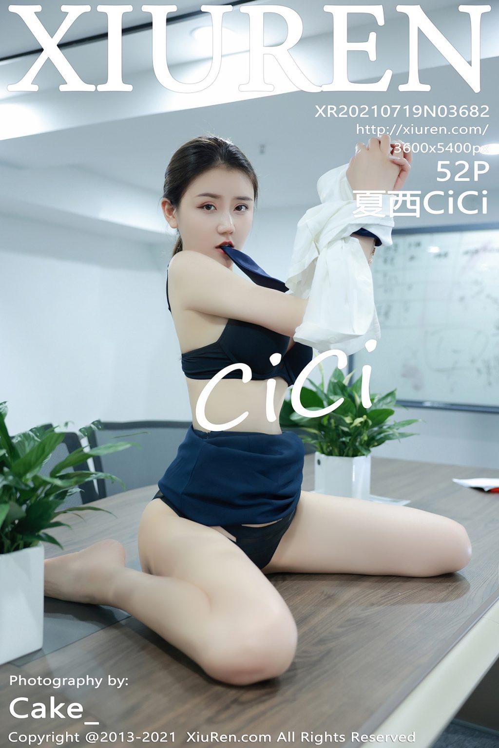 Watch sexy XIUREN No.3682: 夏西CiCi photos