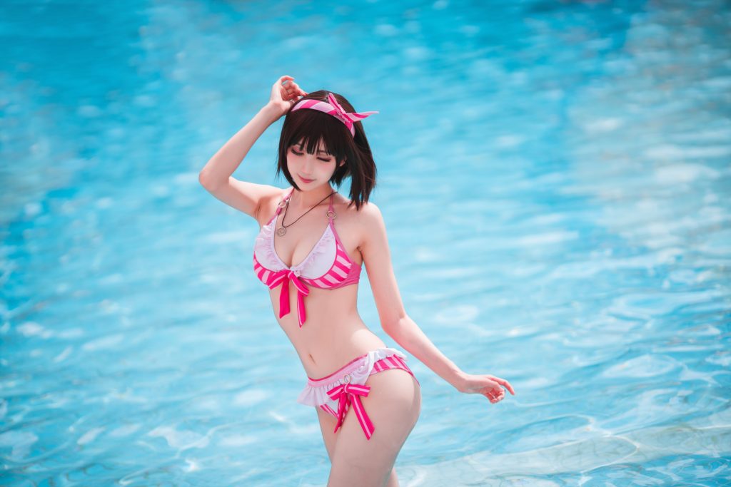 Watch sexy Coser@周叽是可爱兔兔 Vol.022: 圣人惠水着 photos