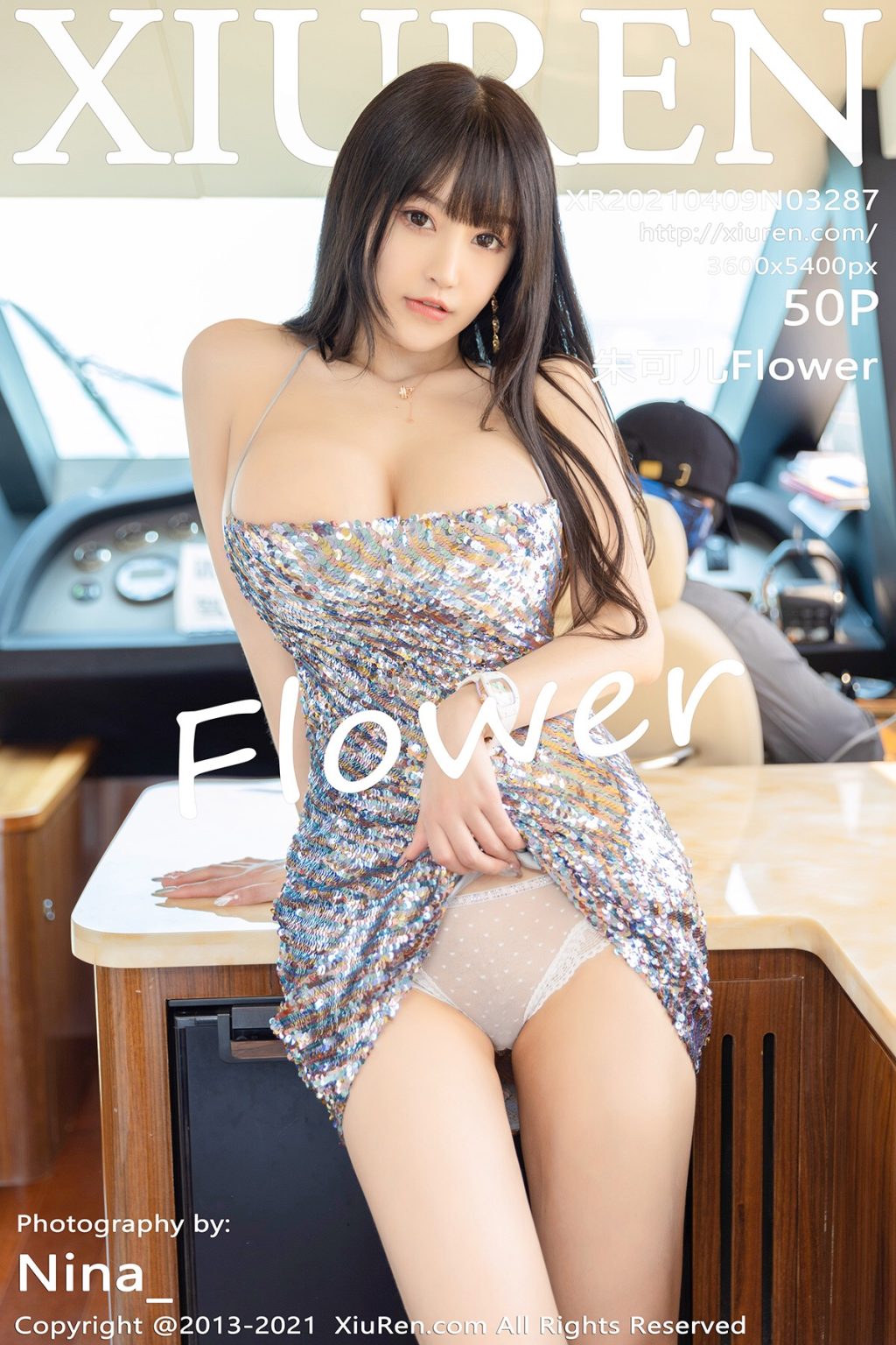 Watch sexy XIUREN No.3287: Zhu Ke Er (朱可儿Flower) photos