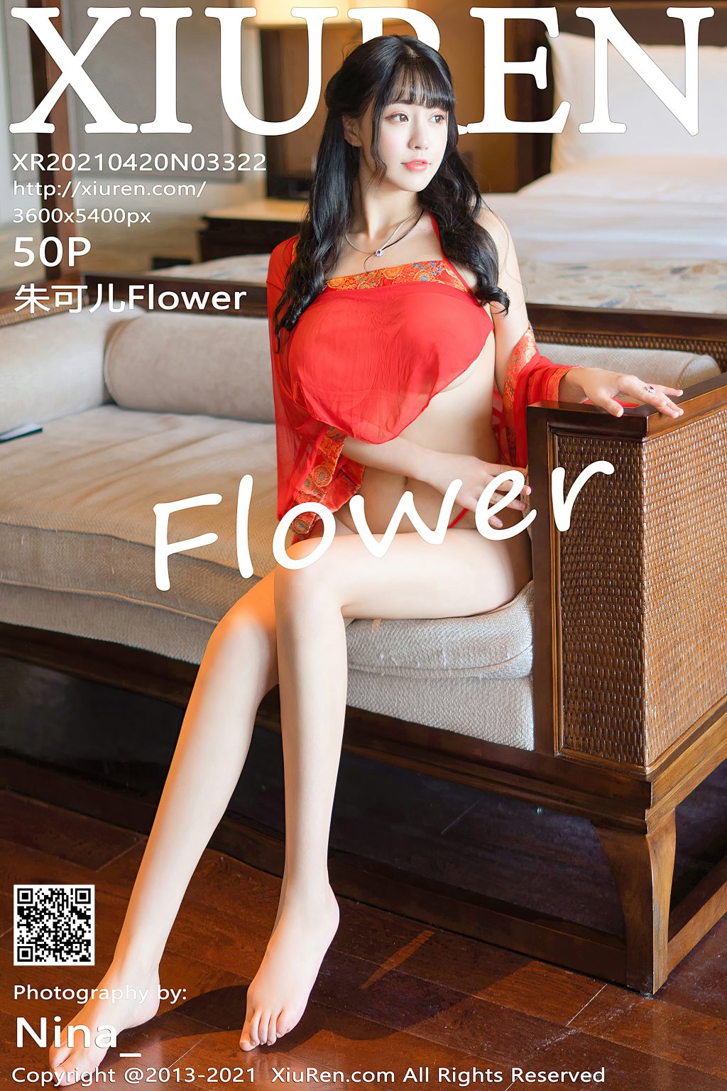 Watch sexy XIUREN No.3322: Zhu Ke Er (朱可儿Flower) photos