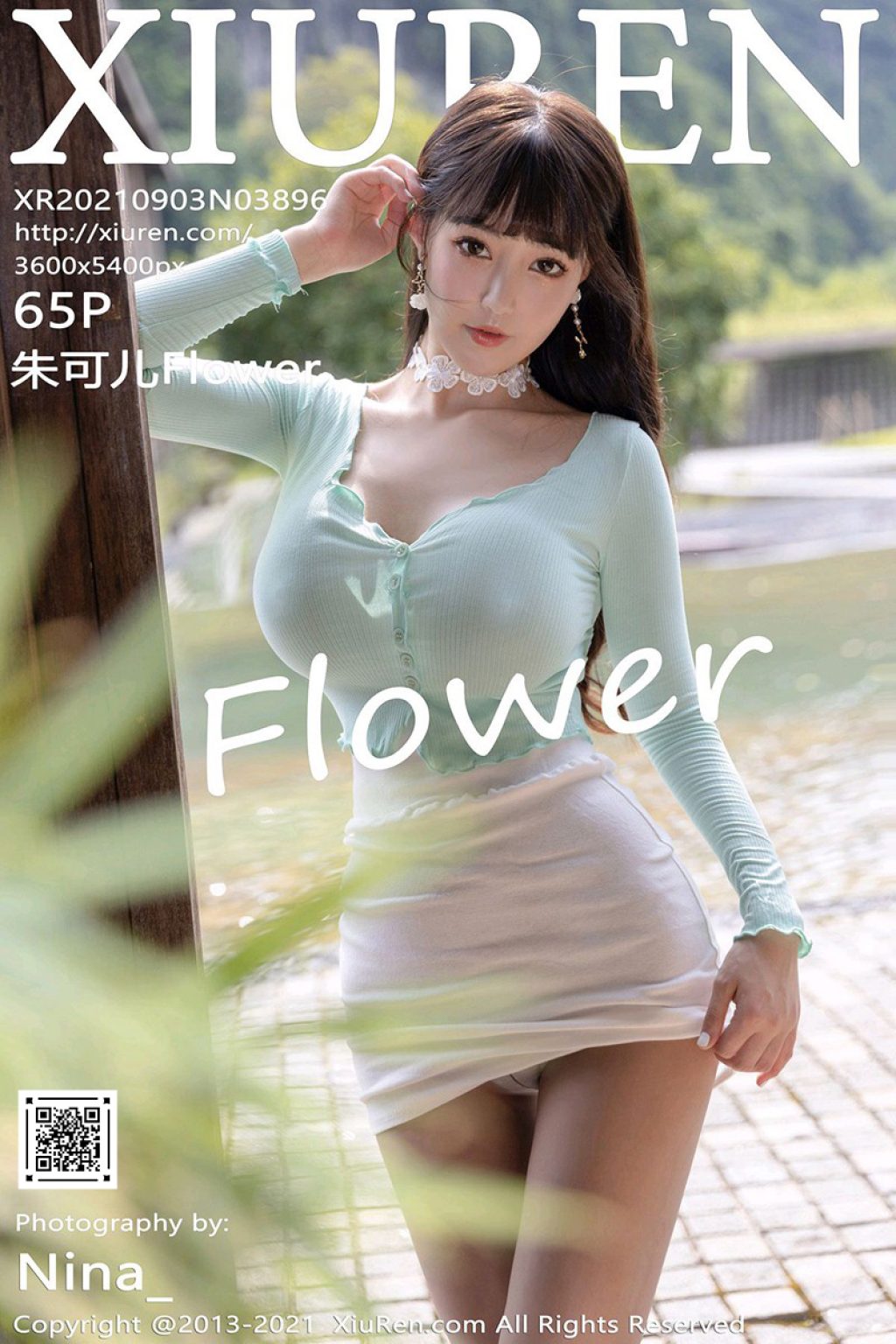 Watch sexy XIUREN No.3896: Zhu Ke Er (朱可儿Flower) photos