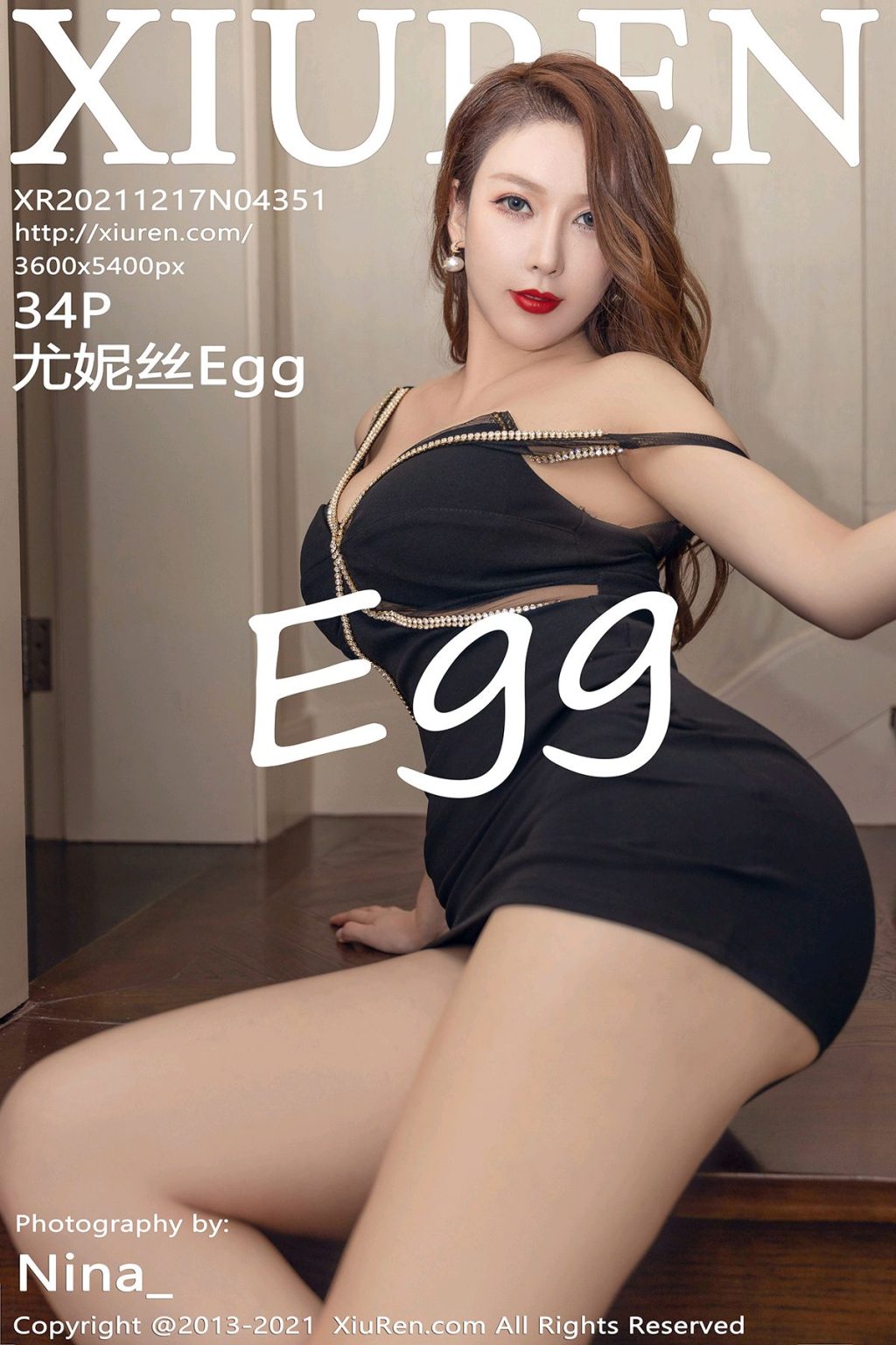 Watch sexy XIUREN No.4351: 尤妮丝Egg photos