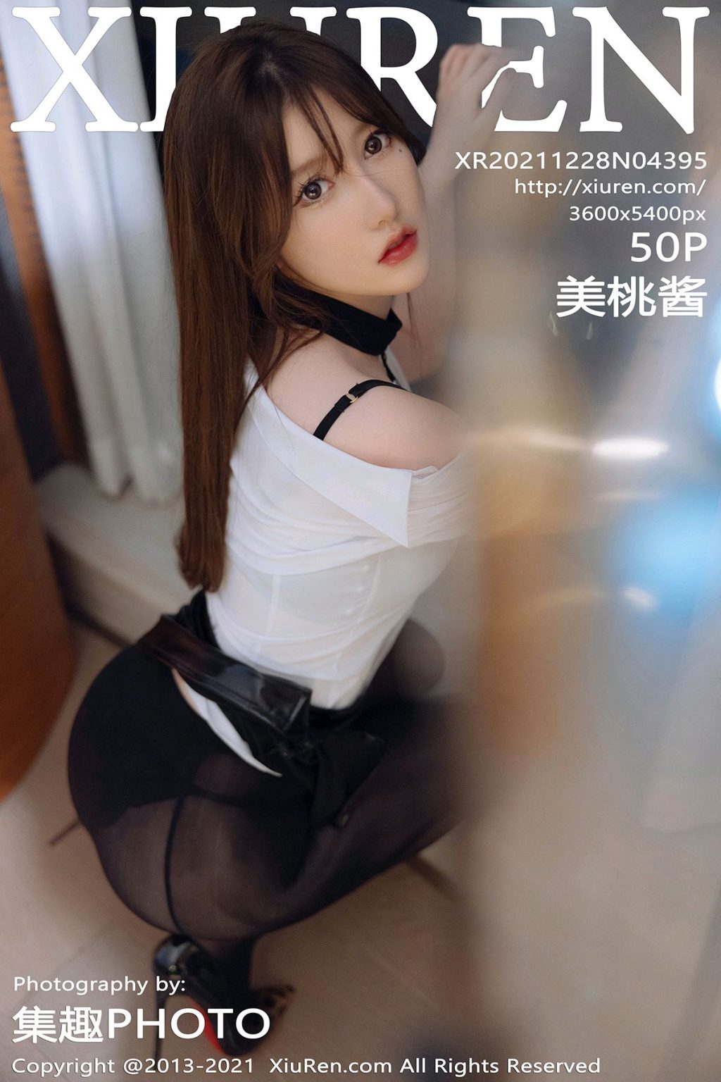 Watch sexy XIUREN No.4395: 美桃酱 photos