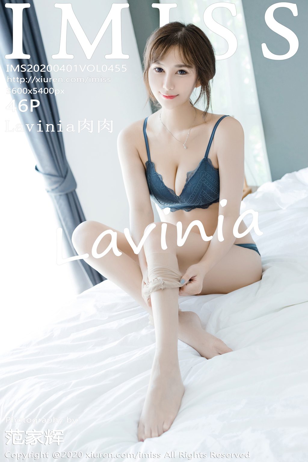 Watch sexy IMISS Vol.455: Lavinia肉肉 photos