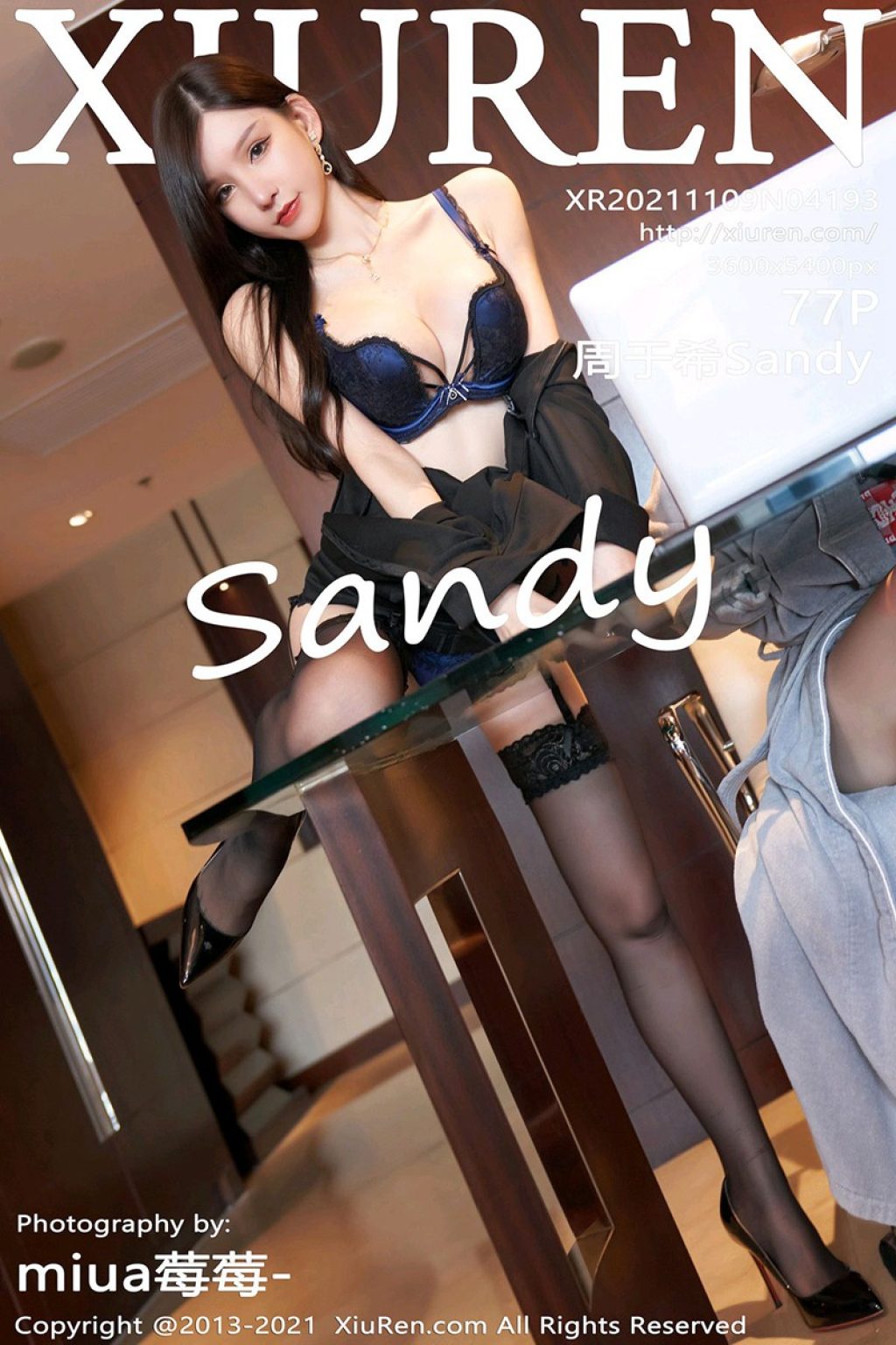 Watch sexy XIUREN No.4193: Zhou Yuxi (周于希Sandy) photos