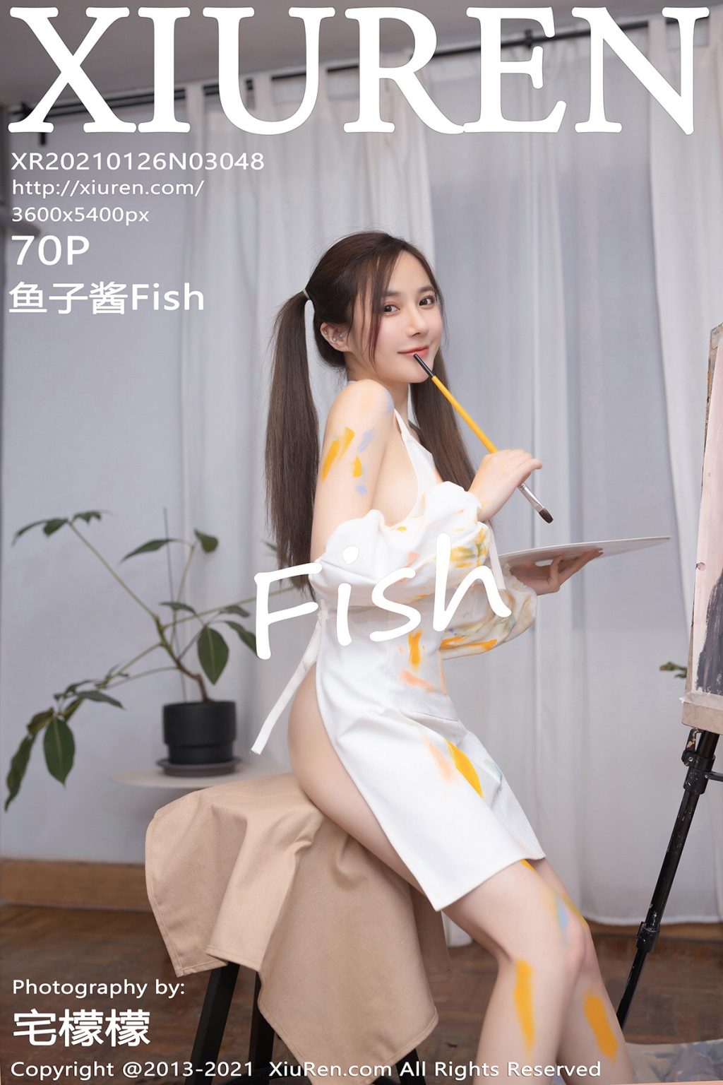 Watch sexy XIUREN No.3048: 鱼子酱Fish photos