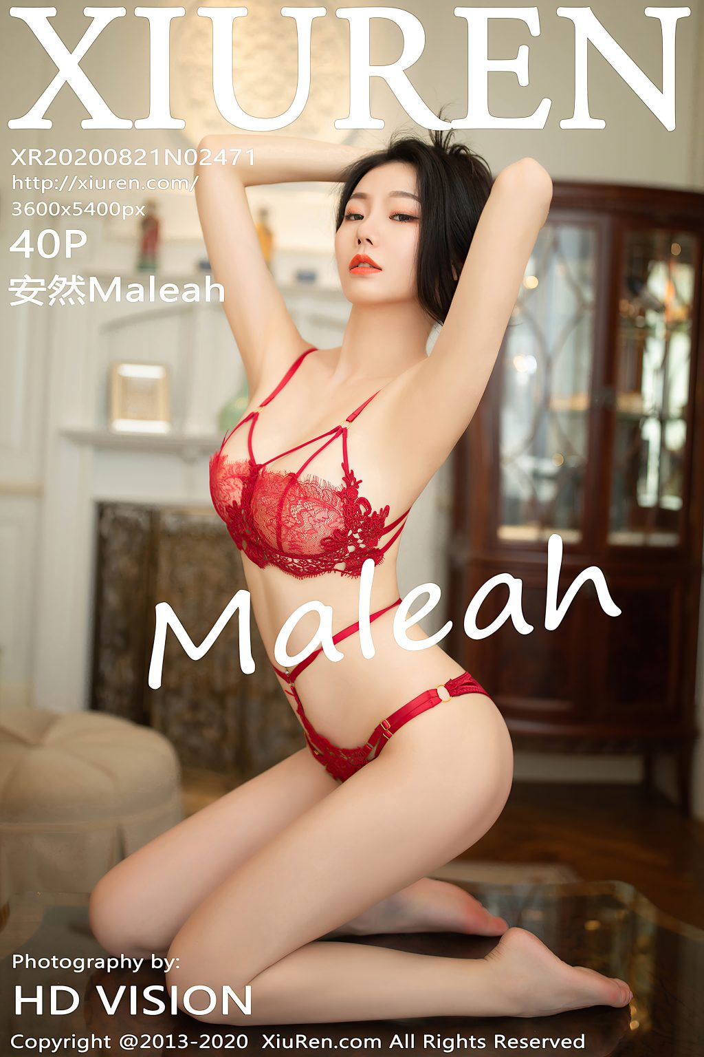 Watch sexy XIUREN No.2471: 安然Maleah photos