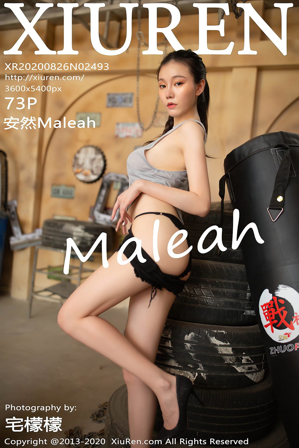 Watch sexy XIUREN No.2493: 安然Maleah photos