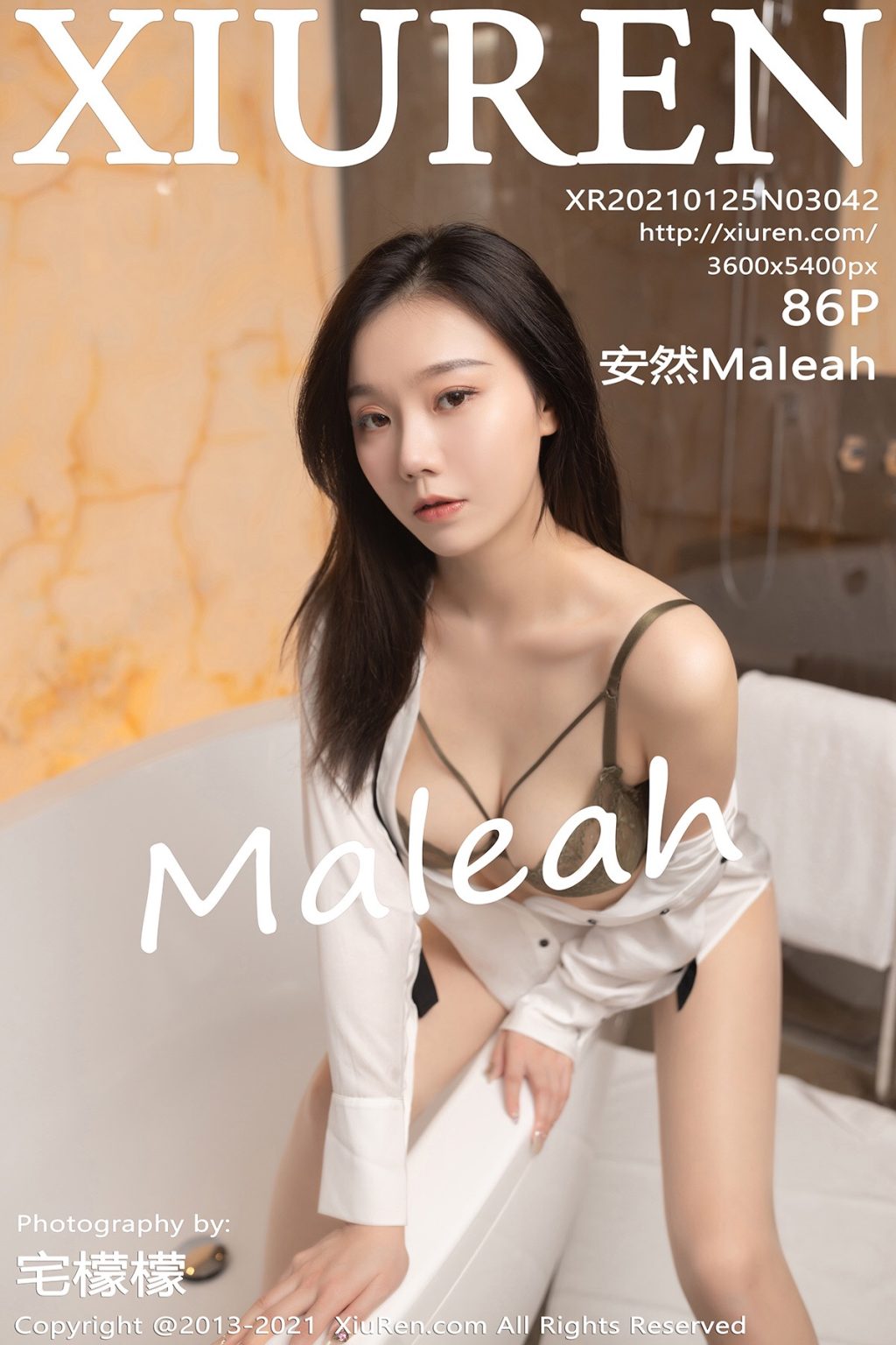 Watch sexy XIUREN No.3042: 安然Maleah photos