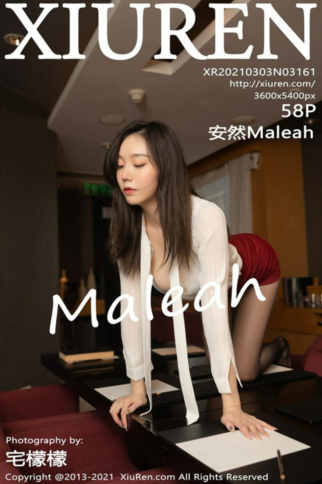 Watch sexy XIUREN No.3161: 安然Maleah photos