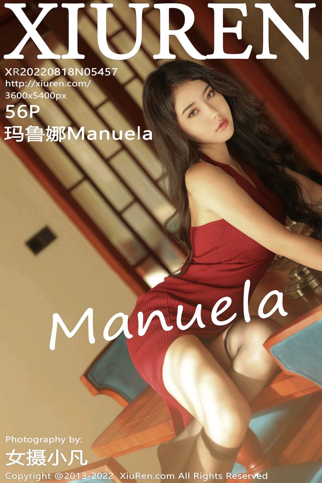 Watch sexy XIUREN No.5457: Manuela (玛鲁娜) photos