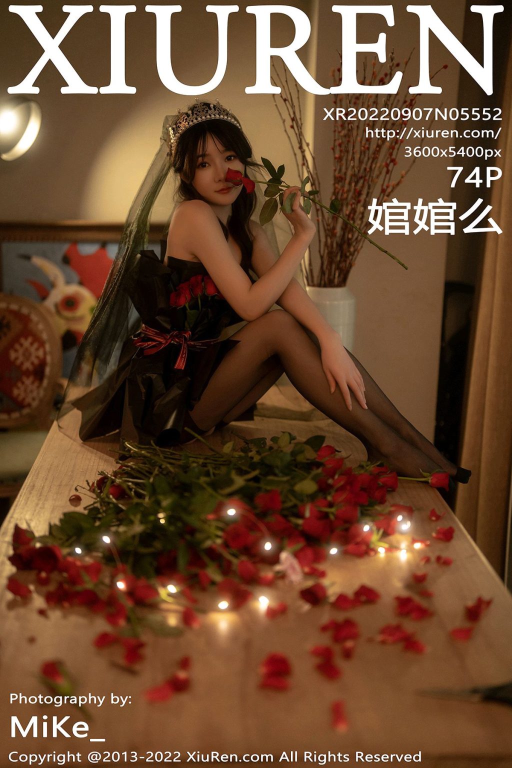 Watch sexy XIUREN No.5552: 婠婠么 photos