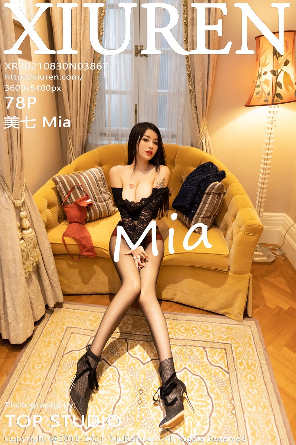 Watch sexy XIUREN No.3867: 美七Mia photos