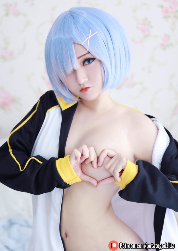 Coser@Potato Godzilla: Rem in Subaru Jacket