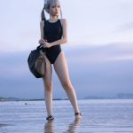 Coser@G44不会受伤 Vol.075: 碧蓝档案 砂狼白子泳装