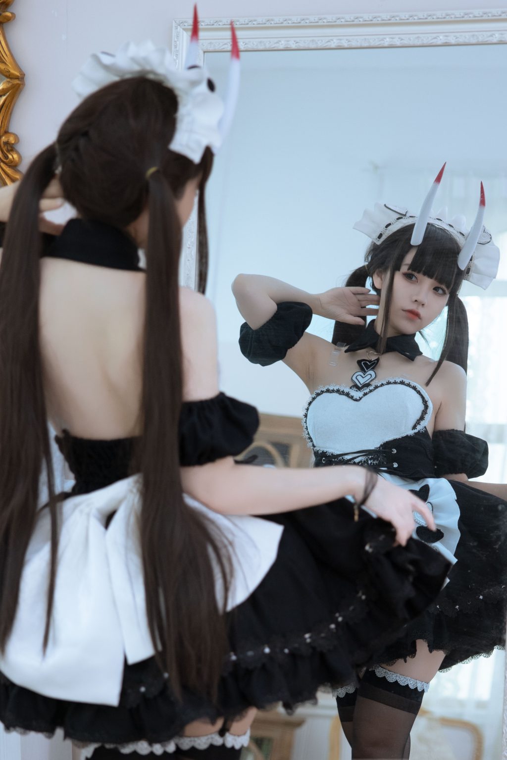 Watch sexy Coser@G44不会受伤 Vol.087: 能代 photos