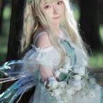 Coser@小仓千代w No.018: 红色礼物裙