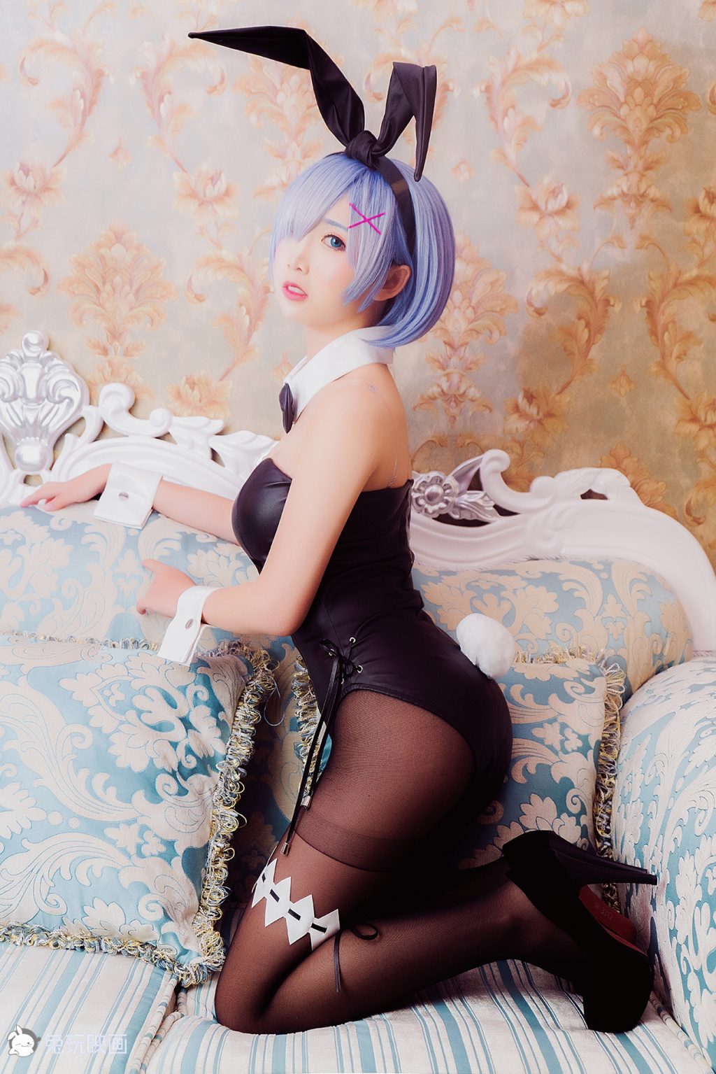 Watch sexy Coser@面饼仙儿 No.007: 兔女郎 photos