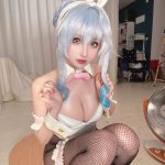 Coser@rioko凉凉子 Vol.108: 雪女兔女郎