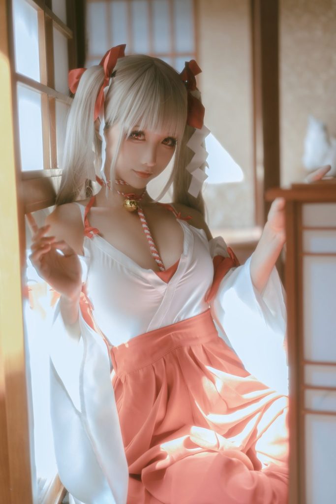 Coser@蠢沫沫 (chunmomo) Vol.132: 可畏 巫女