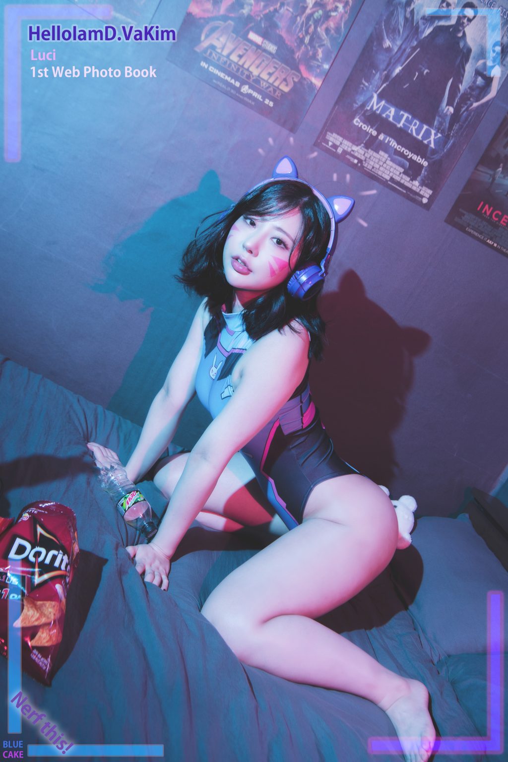 Watch sexy [BLUECAKE] Luci (루시): Hello I am D.Va Kim photos