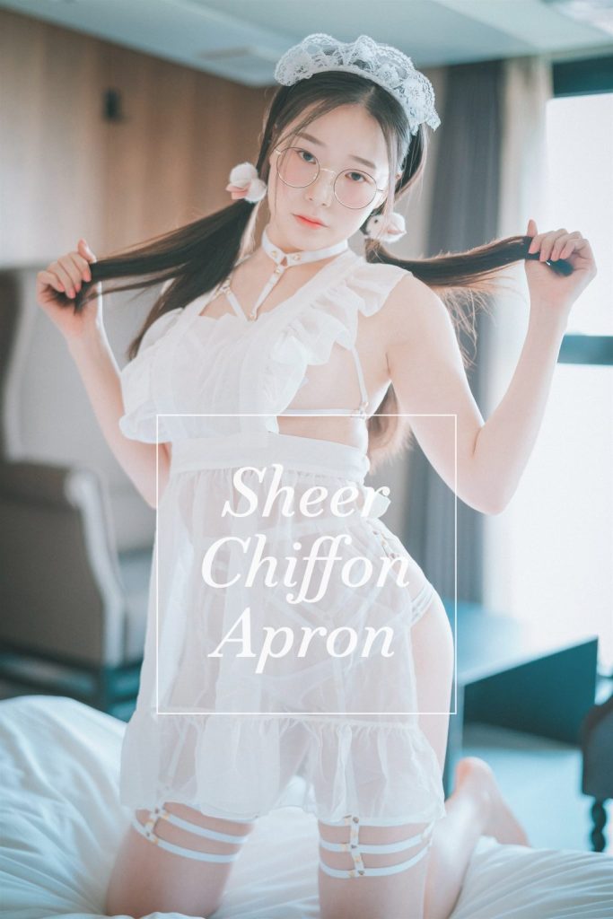 DJAWA Photo – Pia (피아): “Sheer Chiffon Apron”